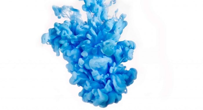 abstract formed by color dissolving in water