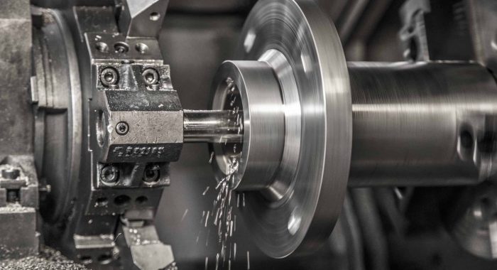 Industry lathe machine work