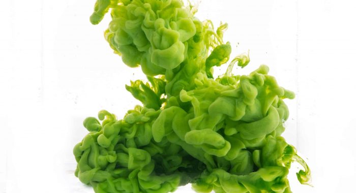 abstract formed by color dissolving in water